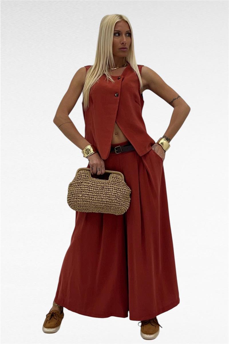 completo gliet e pantalone brick